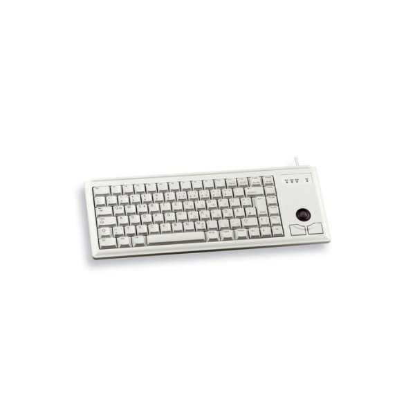 Cherry G84-4400, Volle Größe (100%), Kabelgebunden, PS/2, QWERTY, Grau