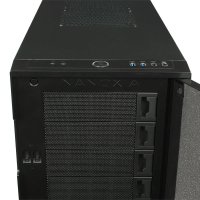 Nanoxia Deep Silence 5 Rev.B, Full Tower, PC, Anthrazit, ATX, EATX, micro ATX, Mini-ATX, XL-ATX, Kunststoff, Stahl, 18,5 cm