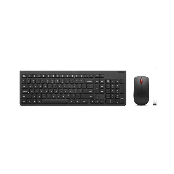 Lenovo 4X31N50722, Volle Größe (100%), Kabellos, RF Wireless, Schwarz, Maus enthalten