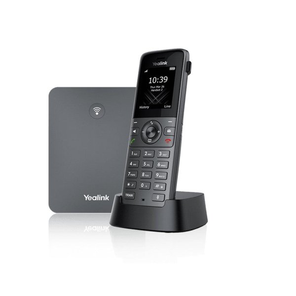 Yealink W73P, IP-Mobiltelefon, Grau, Kabelloses Mobilteil, 100 Eintragungen, TFT, 4,57 cm (1.8")