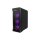 natec GENESIS Irid 505 ARGB - Midi Tower - PC - Acrylnitril-Butadien-Styrol (ABS) - Stahl - Gehärtetes Glas - Schwarz - Transparent - ATX - micro ATX - Mini-ITX - Gaming