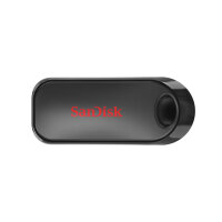 SanDisk Cruzer Snap, 128 GB, USB Typ-A, 2.0, Dia, 6,1 g, Schwarz