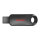 SanDisk Cruzer Snap, 128 GB, USB Typ-A, 2.0, Dia, 6,1 g, Schwarz