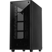 Inter-Tech C-303 Mirror, Full Tower, PC, Schwarz, ATX, ITX, micro ATX, Metall, Gehärtetes Glas, 15,5 cm