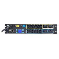 Eaton EMIH06, Messgerät, 2U, Einphasig, Rackmount, Horizontal/Vertikal, Schwarz