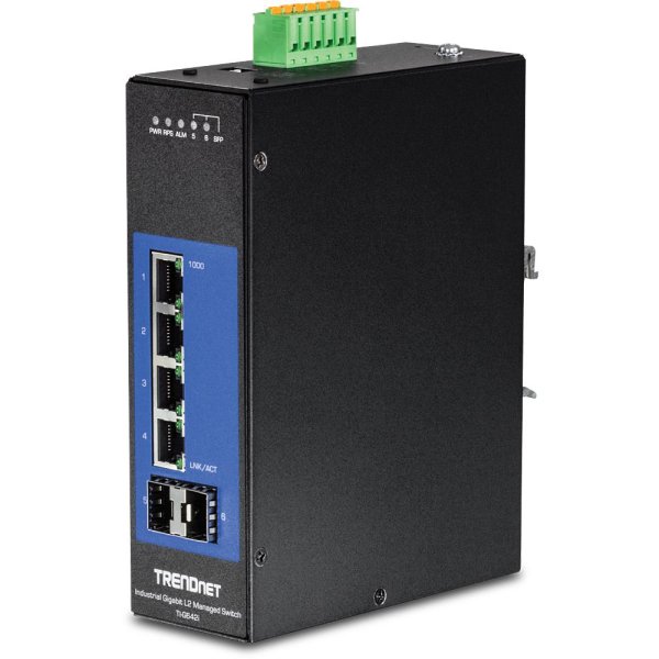 TRENDnet TI-G642i, Managed, L2, Gigabit Ethernet (10/100/1000), Vollduplex