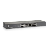 LevelOne 24-Port-Gigabit-Switch, Unmanaged, Gigabit...