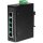 TRENDnet TI-PE50, Unmanaged, Fast Ethernet (10/100), Vollduplex, Power over Ethernet (PoE), Wandmontage