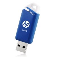 HP PNY x755w Triple Pack, 64 GB, USB Typ-A, 3.2 Gen 1 (3.1 Gen 1), 75 MB/s, Dia, Blau, Weiß