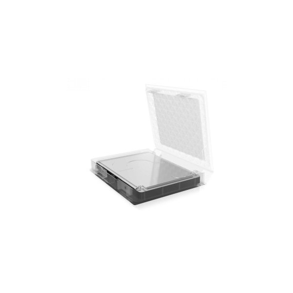 ICY BOX IB-AC6251, Cover, Kunststoff, Transparent, 2.5 Zoll, Jede Marke, Staubresistent, Schockresistent