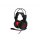 MSI DS502 GAMING HEADSET, Kabelgebunden, Gaming, 20 - 20000 Hz, Kopfhörer, Schwarz, Rot