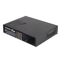 SilverStone ML03, HTPC, PC, Schwarz, micro ATX, Mini-ATX, Mini-ITX, Aluminium, Kunststoff, SECC, 440 mm