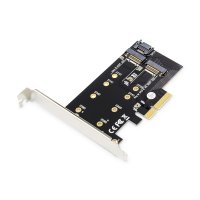 DIGITUS M.2 NGFF / NVMe SSD PCI Express 3.0 (x4) Add-On...