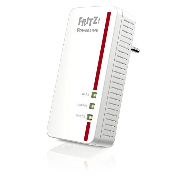 AVM FRITZ!Powerline 1260, 1200 Mbit/s, IEEE 802.11a, IEEE 802.11b, IEEE 802.11g, IEEE 802.11h, IEEE 802.11i, Typ F, Gigabit Ethernet, 10,100,1000 Mbit/s, 10BASE-T, 100BASE-T, 1000BASE-T