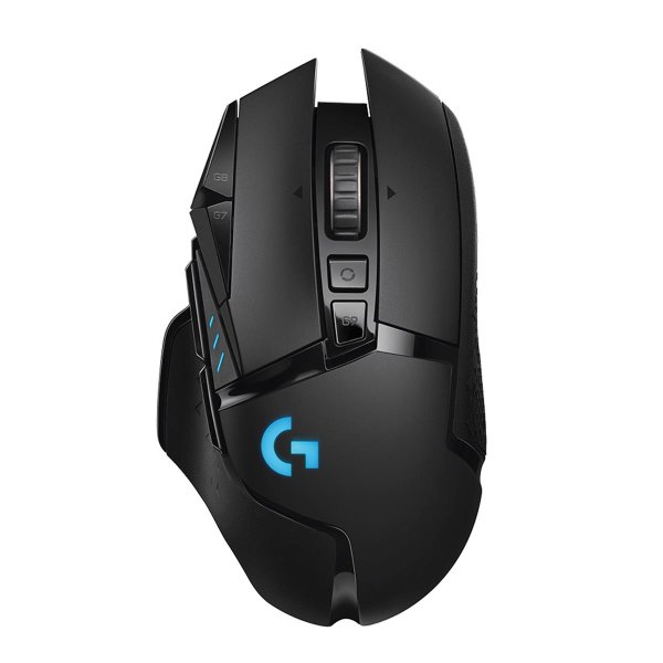 Logitech G G502 Lightspeed, rechts, Optisch, RF Wireless, 25600 DPI, 1 ms, Schwarz