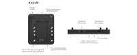 ICY BOX IB-2915MSCL-C31, HDD, SSD, SATA, Serial ATA II, Serial ATA III, 2.5,3.5,M.2, USB 3.2 Gen 2 (3.1 Gen 2) Type-C, 10 Gbit/s, Schwarz