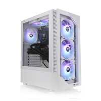 Thermaltake View 200 TG Snow ARGB, Midi Tower, PC,...