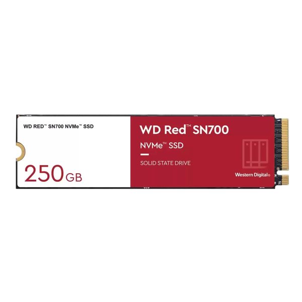 WD WD Red SN700, 250 GB, M.2, 3100 MB/s, 8 Gbit/s