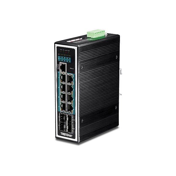 TRENDnet TI-PG1284i, Managed, L2+, Gigabit Ethernet (10/100/1000), Vollduplex, Power over Ethernet (PoE)