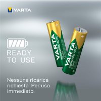 Varta Akku 2 x Mignon 2,6 Ah Blister, Wiederaufladbarer Akku, AA, Nickel-Metallhydrid (NiMH), 1,2 V, 2 Stück(e), 2600 mAh