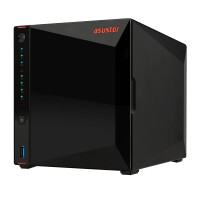 Asustor Nimbustor 4 AS5304T, NAS, Desktop, Intel® Celeron®, J4105, Schwarz