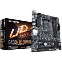 Gigabyte B450M DS3H WIFI, AMD, Sockel AM4, AMD...