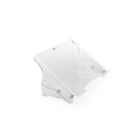 Bakker Q-note 350 Notebook Stand, Laptop-Ständer, Transparent, Kunststoff, Stahl, 25,4 cm (10"), 50,8 cm (20"), 110 - 230 mm