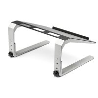 StarTech.com Verstellbare Laptoperhöhung - Heavy Duty - 3 Höheneinstellungen, Laptop-Ständer, Schwarz, Silber, Aluminium, Stahl, 43,2 cm (17"), 20 kg, REACH, CE, RoHS