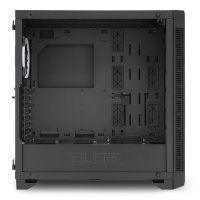 Sharkoon ELITE SHARK CA200G, Midi Tower, PC, Schwarz, ATX, EATX, micro ATX, Mini-ITX, SSI CEB, SSI EEB, Blau, Grün, Rot, 16,5 cm