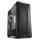 Sharkoon ELITE SHARK CA200M, Midi Tower, PC, Schwarz, ATX, EATX, micro ATX, Mini-ITX, SSI CEB, SSI EEB, Blau, Grün, Rot, 16,5 cm