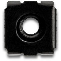 StarTech.com 10-32 Käfigmuttern - 50 Stück, Käfigmutter, Stahl, Schwarz, TAA, REACH, CE, 13 mm, 13 mm