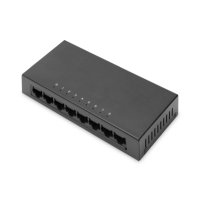 DIGITUS 8-Port Switch, 10/100 Mbps Fast Ethernet, Unmanaged