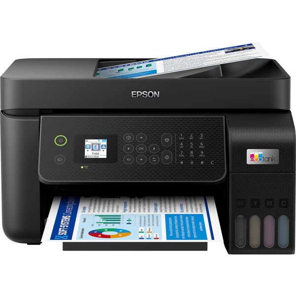 Epson EcoTank ET-4800, Tintenstrahl, Farbdruck, 5760 x 1440 DPI, A4, Direktdruck, Schwarz