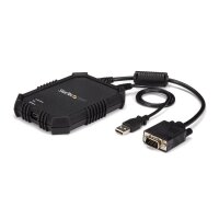 StarTech.com Robustes USB Crash Cart Adapter - Portables KVM Adapter - Laptop KVM Konsole für Headless Geräte/Server/ATM/POS/Embeded - Laptop KVM Konsole konverter - KVM Console Adapter, 1920 x 1200 Pixel, Full HD, Schwarz