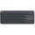 Logitech K400 Plus Tv, Kabellos, RF Wireless, QWERTZ, Schwarz