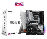 ASRock B650 Pro RS, AMD, Buchse AM5, AMD Ryzen™ 7,...