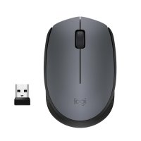 Logitech M170 Grey-K, Beidhändig, Optisch, RF...