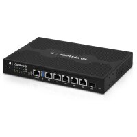 UbiQuiti EdgeRouter 6P, Ethernet-WAN, Gigabit Ethernet,...