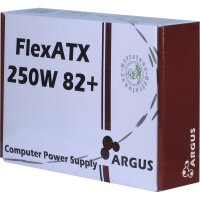 Inter-Tech FA-250, 250 W, 110 - 240 V, 50 - 60 Hz, Aktiv, 100 W, 240 W