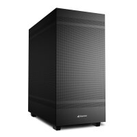 Sharkoon REBEL C50 ATX, Full Tower, PC, Schwarz, ATX, micro ATX, Mini-ITX, Metall, 16,8 cm