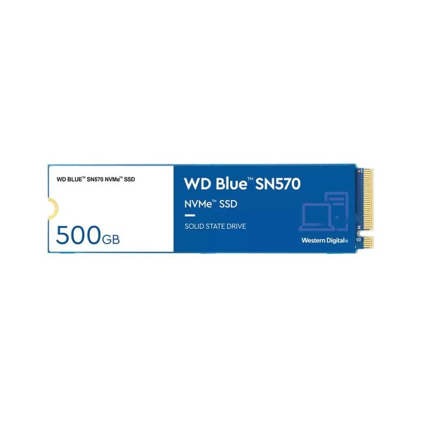 WD Blue SN570, 500 GB, M.2, 3500 MB/s