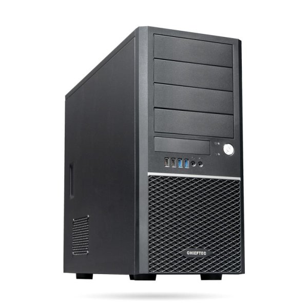 Chieftec CM-25B-OP, Tower, PC, Schwarz, ATX, micro ATX, Mini-ITX, SECC, 16,5 cm