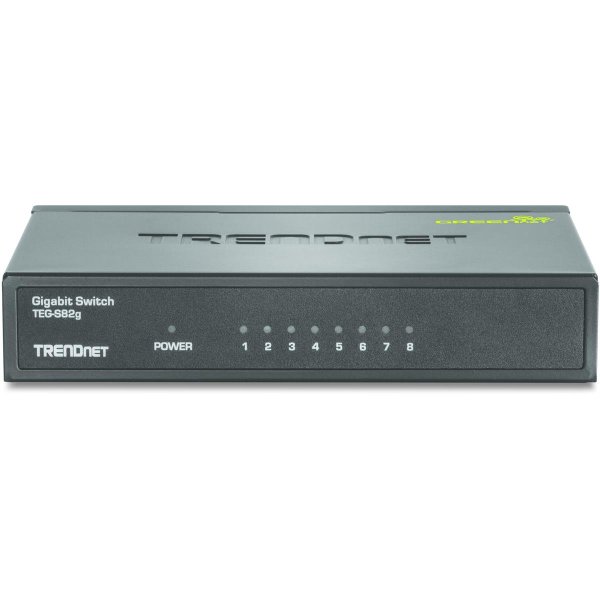 TRENDnet GREENnet, Unmanaged, Gigabit Ethernet (10/100/1000), Vollduplex