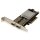 StarTech.com 2 Port 10G LWL Netzwerkkarte mit offenem SFP+ - PCIe, Intel Chip, Eingebaut, Kabelgebunden, PCI Express, Faser, 20000 Mbit/s, Schwarz, Metallisch