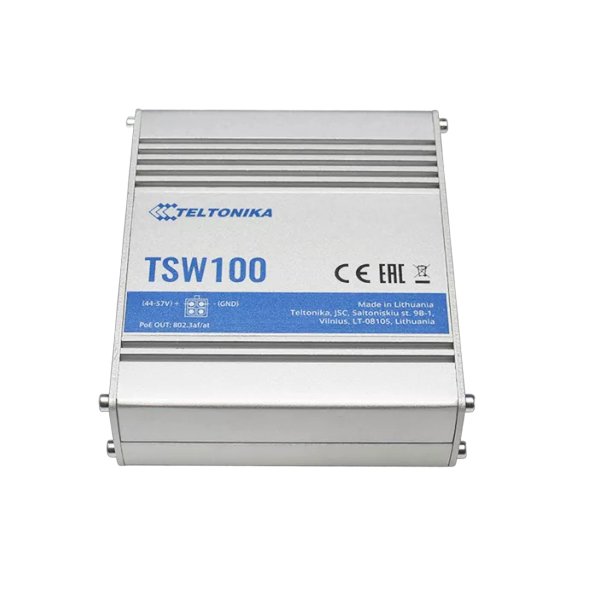 Teltonika TSW100, Gigabit Ethernet (10/100/1000), Power over Ethernet (PoE)