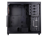 SilverStone TJ04-E, Midi Tower, PC, Schwarz, Silber, ATX, CEB, micro ATX, Aluminium, Stahl, 16,8 cm