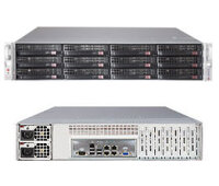 Supermicro SuperServer 6027R-E1CR12L, Intel® C602J,...