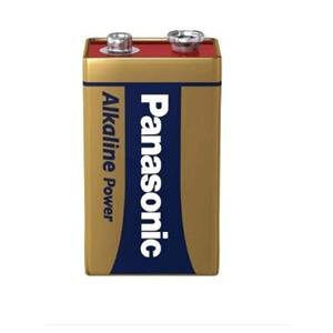 Panasonic 6LR61APB, Einwegbatterie, 6LR61, Alkali, 9 V, 1 Stück(e), Schwarz, Gold