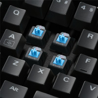 Sharkoon Skiller Mech SGK3, Kabelgebunden, USB, Mechanischer Switch, AZERTY, RGB-LED, Schwarz