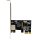 StarTech.com 1 Port PCI Express Gigabit Ethernet Netzwerkkarte - Intel I210 NIC, Eingebaut, Kabelgebunden, PCI Express, Ethernet, 2000 Mbit/s, Schwarz, Metallisch